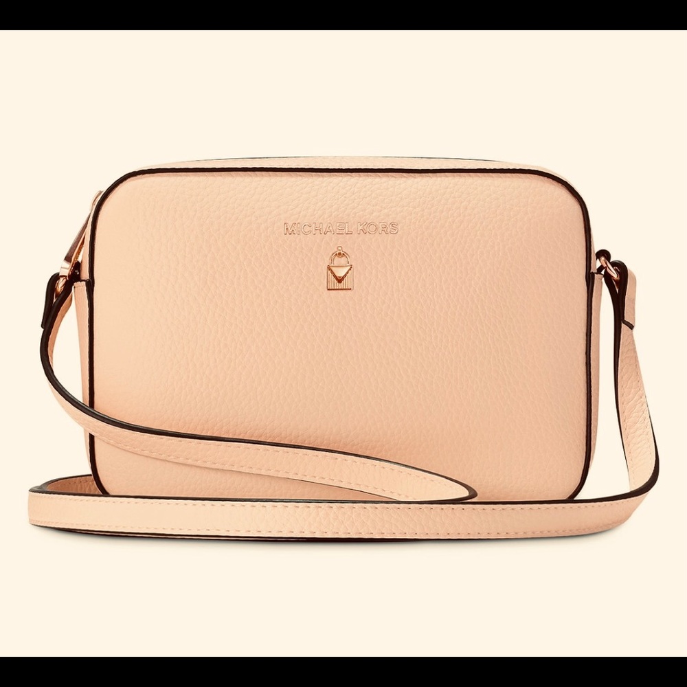 MK Michael Kors beauty crossbody purse cosmetic bag pouch new